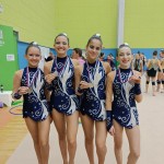 Ljubljana: Borove gimnastičarke osvojile kolajni