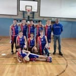 Mladi košarkarji Jadrana ZSŠDI na turnirju na Dunaju