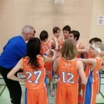 Mladi košarkarji Jadrana ZSŠDI na turnirju na Dunaju