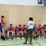 Mladi košarkarji Jadrana ZSŠDI na turnirju na Dunaju