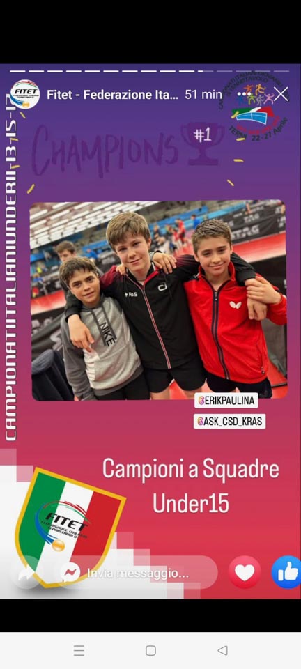 U15: krasovci prvaki