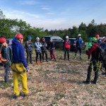 Planinci AŠD Mladina in SK Devin na ferato Zimska roža in Bion