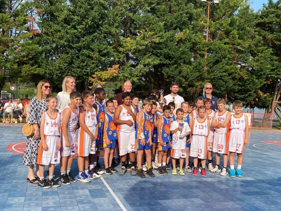 Minikošarkarji Poleta Kontovela zmagali na turnirju v Foljanu