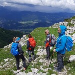 Planinski odsek SK Devin: zahteven zpon na Črno prst