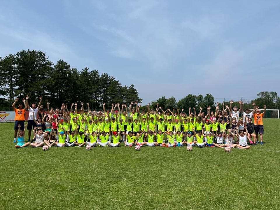 Bazovica: poletni nogometni in plesni kamp AŠD Zarja