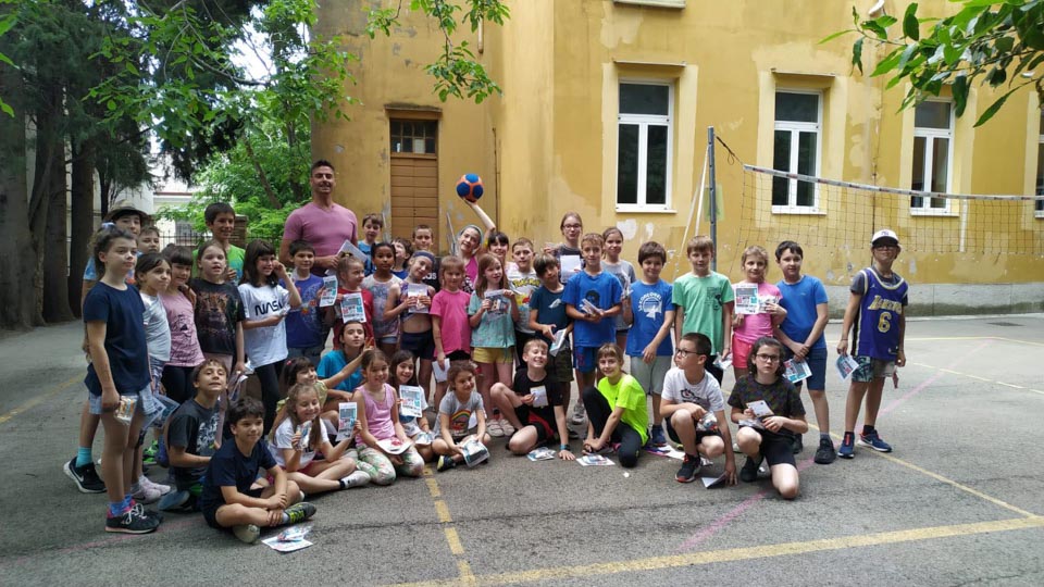 Na turnirju šole F. S. Finžgarja prijeten obisk Jasmina Čutur