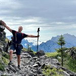 Planinci in planinke AŠD Mladina na vrh Monte Zermula