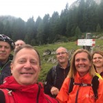 Planinci in planinke AŠD Mladina na vrh Monte Zermula