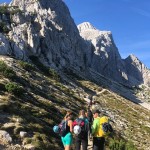 Planinke in planinci AŠD Mladina na vrh Male Mojstrovke
