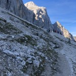 Planinke in planinci AŠD Mladina na vrh Male Mojstrovke