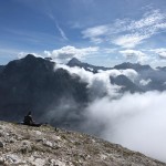 Planinke in planinci AŠD Mladina na vrh Male Mojstrovke