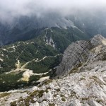 Planinke in planinci AŠD Mladina na vrh Male Mojstrovke