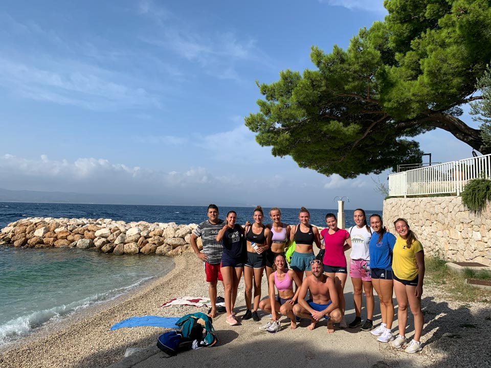 AŠD Kontovel: košarkarji in odbojkarice na pripravah v Breli (