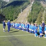 Breg: 35 mladih nogometašev na pripravah v Planici