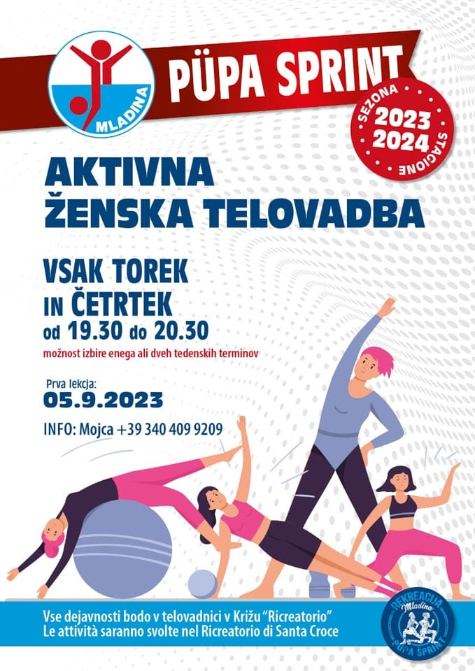 AŠD Mladina: program Rekreacije za sezono 2023-2024