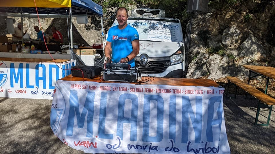 Barcolana 55: stojnica AŠD Mladina