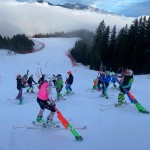 AŠD Mladina: priprave na  Trbižu in Planici