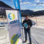 Trbiž; Mattia Cargnel (SCM Calvario) in Ela Vodopivec (SK Goric