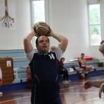 Košarka,prvenstvo Bomba : Sklad M.Čuk - Šulc