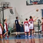 Košarka,prvenstvo Bomba : Sklad M.Čuk - Šulc
