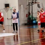 Košarka,prvenstvo Bomba : Sklad M.Čuk - Šulc
