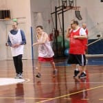 Košarka,prvenstvo Bomba : Sklad M.Čuk - Šulc