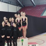 Borove gimnastičarke v Ljubljani in v Pulju