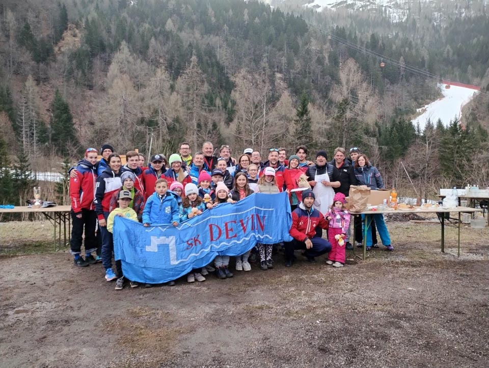 SK Devin: društvena prvaka Caterina Sinigoi in Christian Taucer