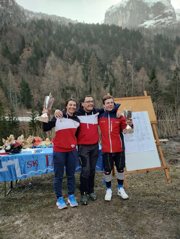 SK Devin: društvena prvaka Caterina Sinigoi in Christian Taucer