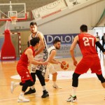 Košarka B liga : Jadran Gostol - Social OSA Milano