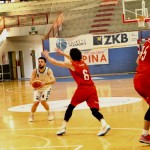 Košarka B liga : Jadran Gostol - Social OSA Milano