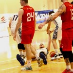 Košarka B liga : Jadran Gostol - Social OSA Milano