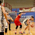 Košarka B liga : Jadran Gostol - Social OSA Milano