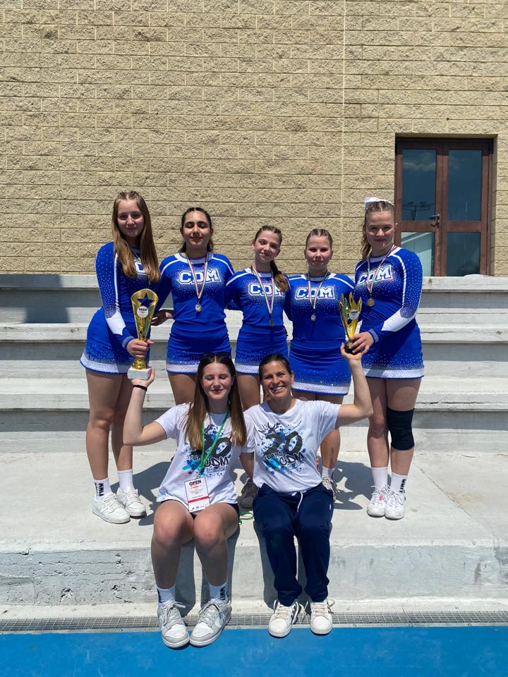 Italijansko mladinsko prvenstvo: Cheerdance Millenium osvojil zl