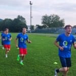Žile prvič trenirale v Špetru Slovenov