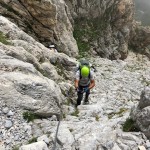 Planinci AŠD Mladina na vrhu Chiadenisa