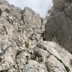 Planinci AŠD Mladina na vrhu Chiadenisa