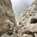 Planinci AŠD Mladina na vrhu Chiadenisa