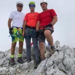 Planinci AŠD Mladina na vrhu Chiadenisa
