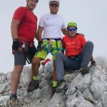 Planinci AŠD Mladina na vrhu Chiadenisa
