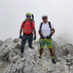 Planinci AŠD Mladina na vrhu Chiadenisa
