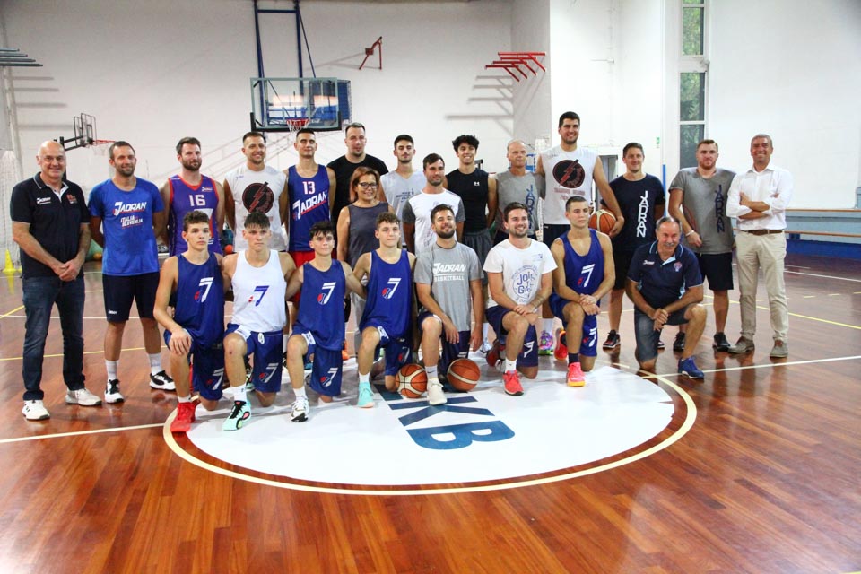 Košarka : priprave Jadran ćlani