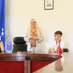 Sprejem na občini za Parenzana
