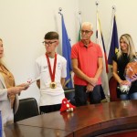 Sprejem na občini za Parenzana