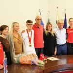 Sprejem na občini za Parenzana