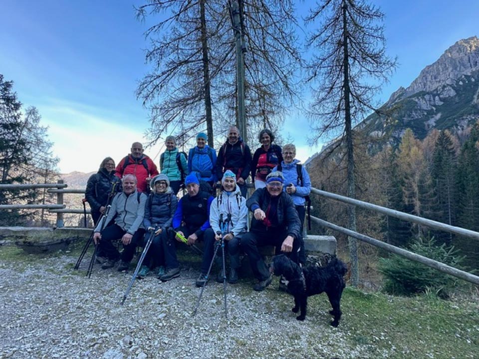 Planinski odsek SK Devin v okolico Forni di Sopra