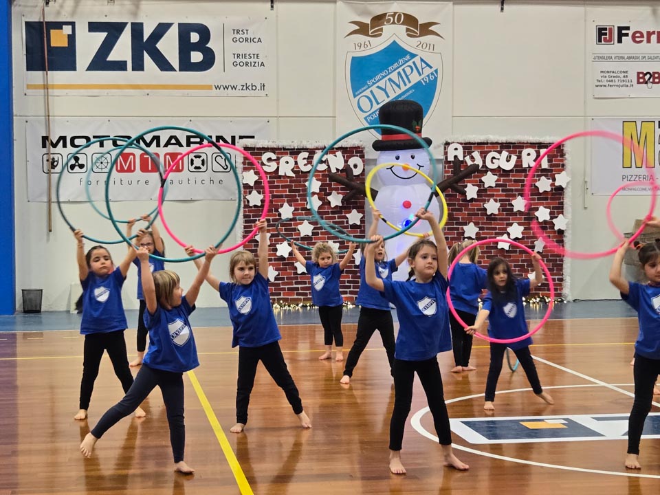 Gorica: Božični prikaz dela AŠD Olympia