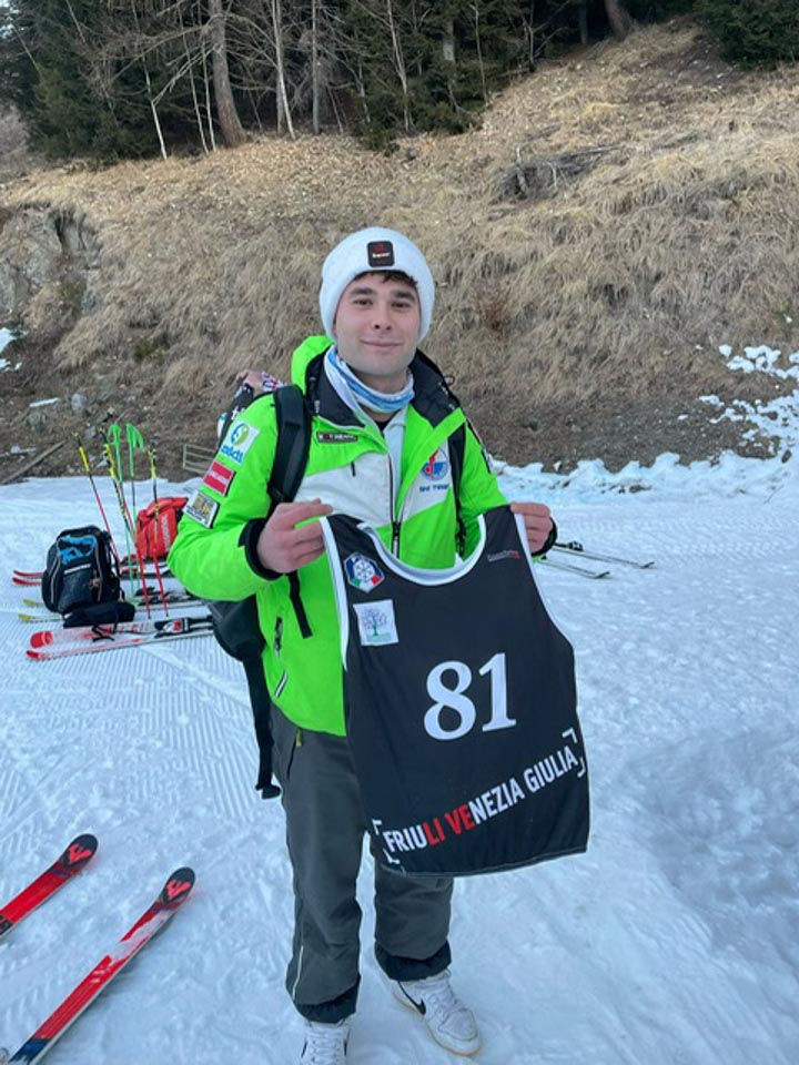 Jan Sedmak (Mladina) dvakrat prvi v Forniju di Sopra