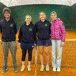 Serie C f, da sx Cigui (capitano), Fantina, Kalc, e Cossutta