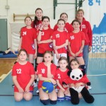 Minivolley: kar 70 otrok na turnirju v Dolini